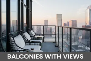 Balconies With Views